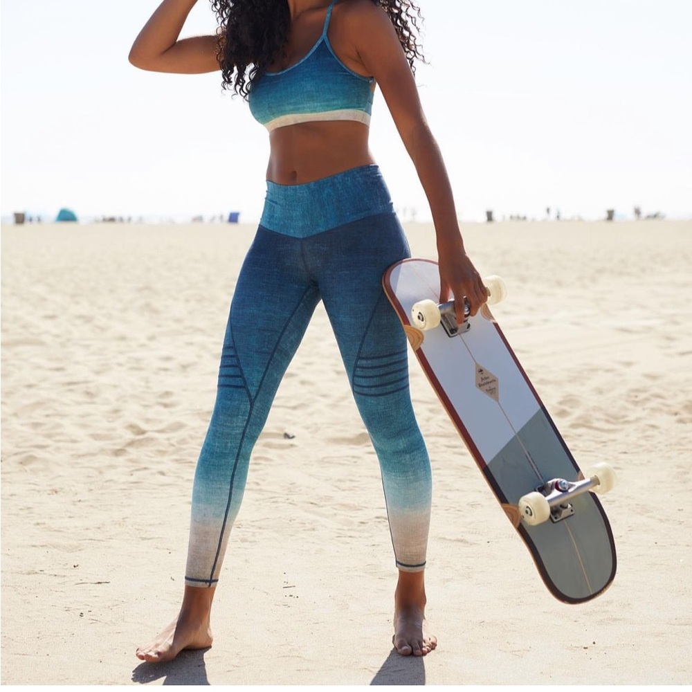 Niyamasol slice ombré leggings XS